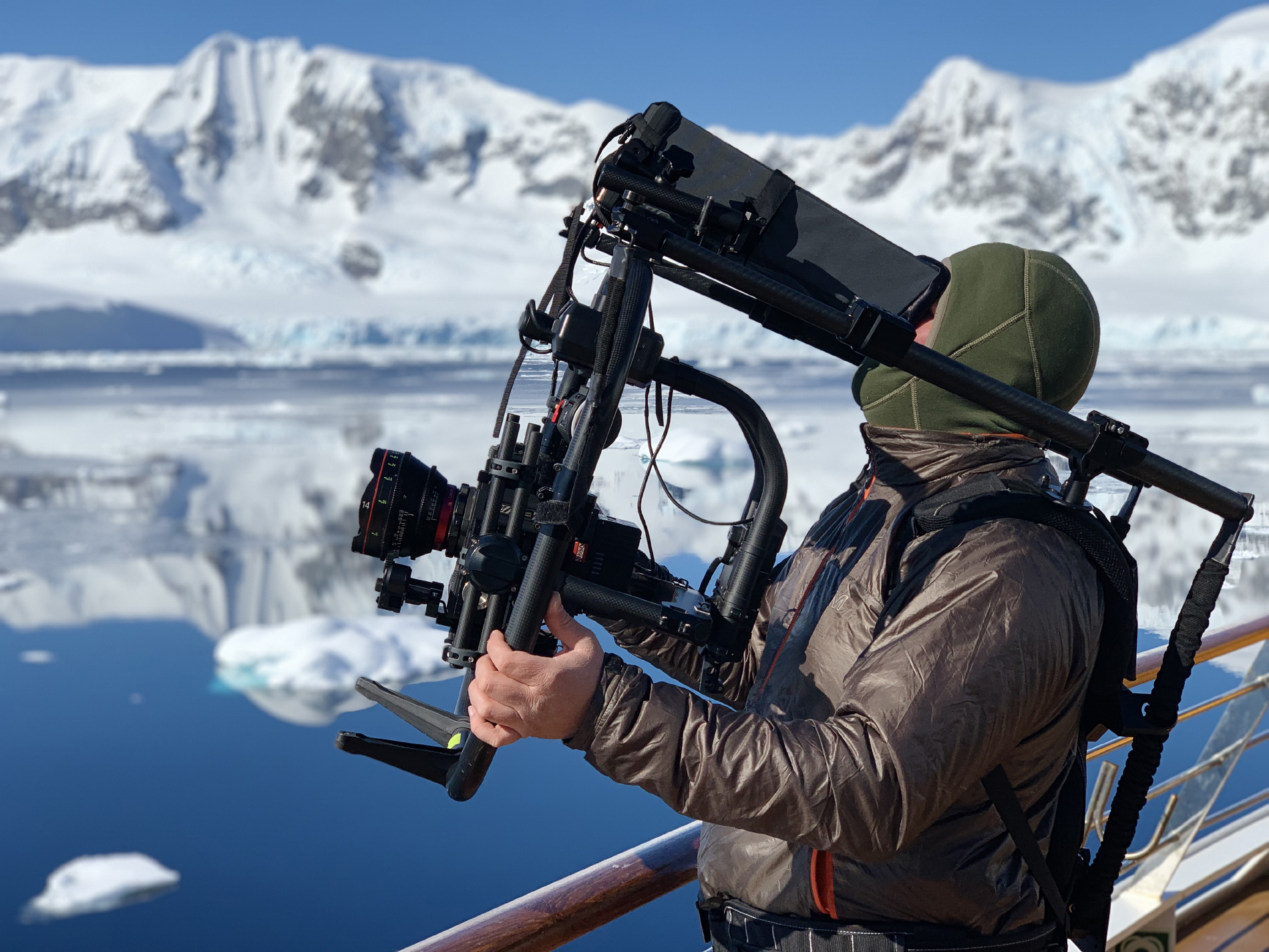 RED Raven & Ready rig - Antarctica